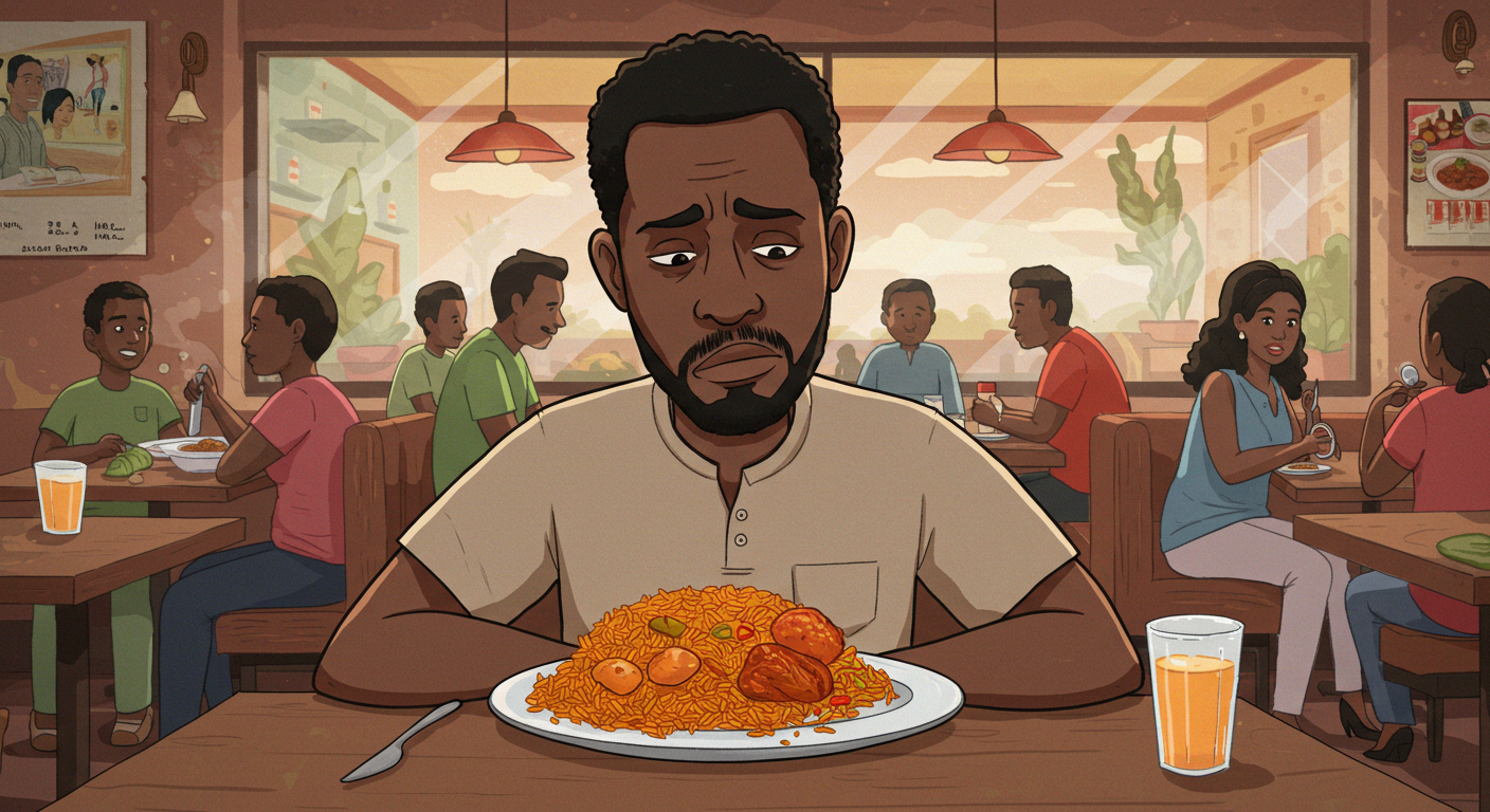 A Disappointed Diner.